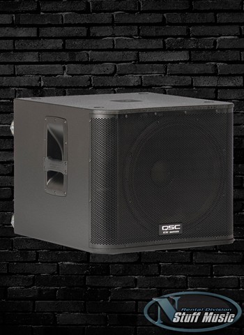 QSC KW181 - 1000 Watt Powered 18" Subwoofer